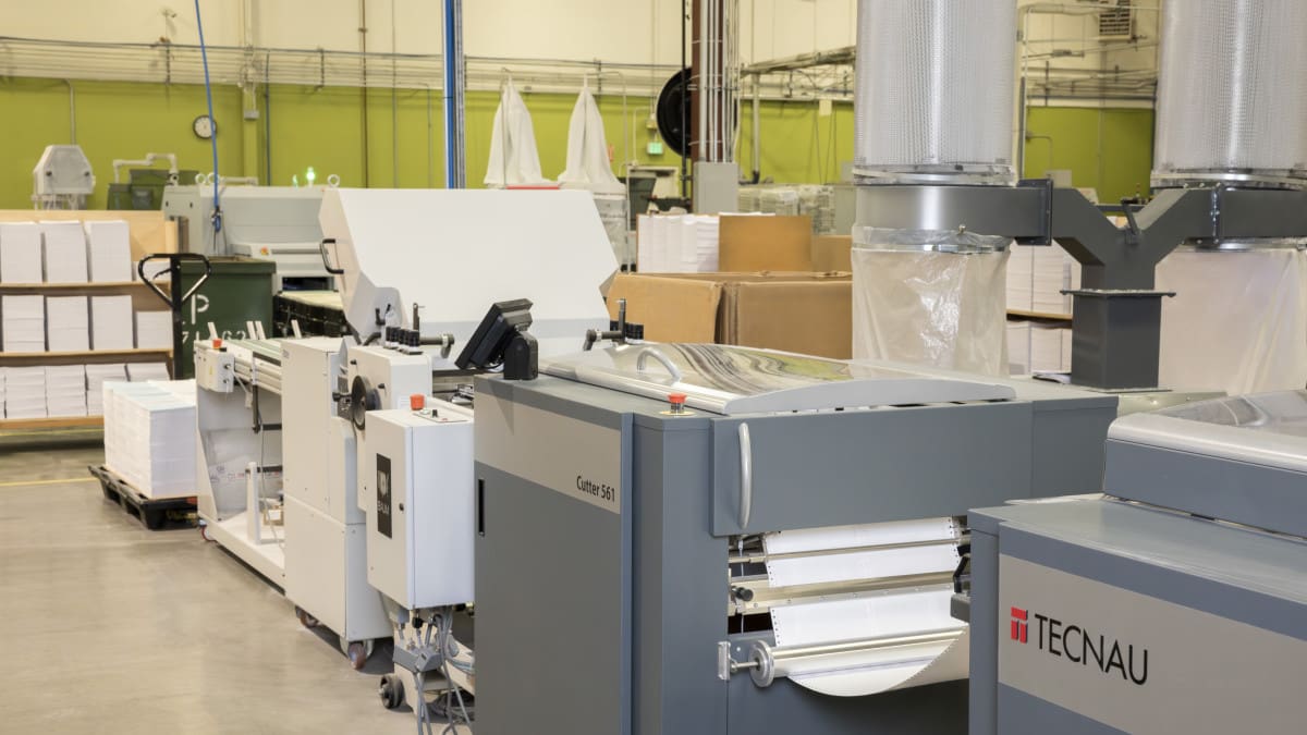 long printing equipment at kp corp